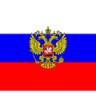 Россия-командующий на корабле флаг. Размер 30х18 мм
