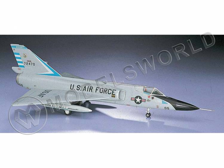 Склеиваемая пластиковая модель Самолет F-106A Delta Dart C11. Масштаб 1:72 Склеиваемая пластиковая модель Самолет F-106A Delta Dart C11. Масштаб 1:72 - фото 1