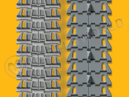 Набор раздельных траков для тяжелого танка КВ-1С. Масштаб 1:35