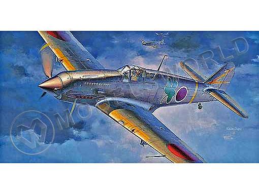 Склеиваемая пластиковая модель самолет Ki61-I Tony (Hien). Масштаб 1:72 Склеиваемая пластиковая модель самолет Ki61-I Tony (Hien). Масштаб 1:72 - фото 1