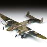 Склеиваемая пластиковая модель Советский пикирующий бомбардировщик Пе-2. Масштаб 1:72