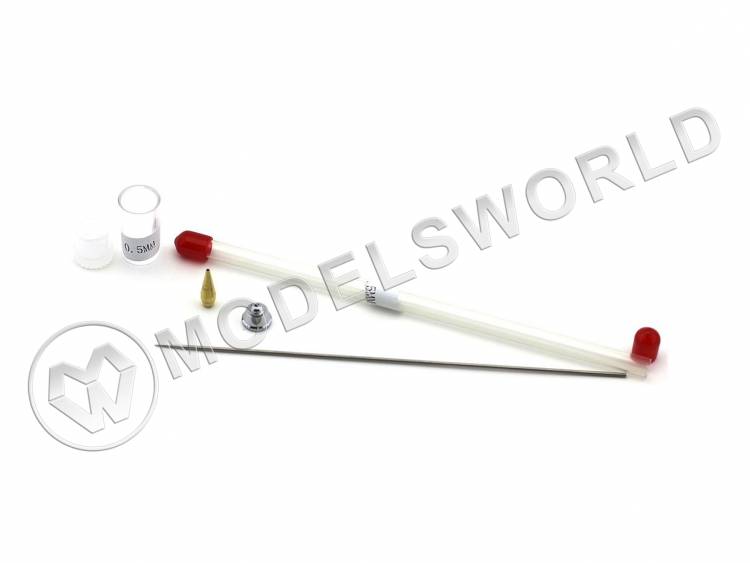 Набор для конусных аэрографов JAS, 0.5 мм (игла, сопло, диффузор) - фото 1