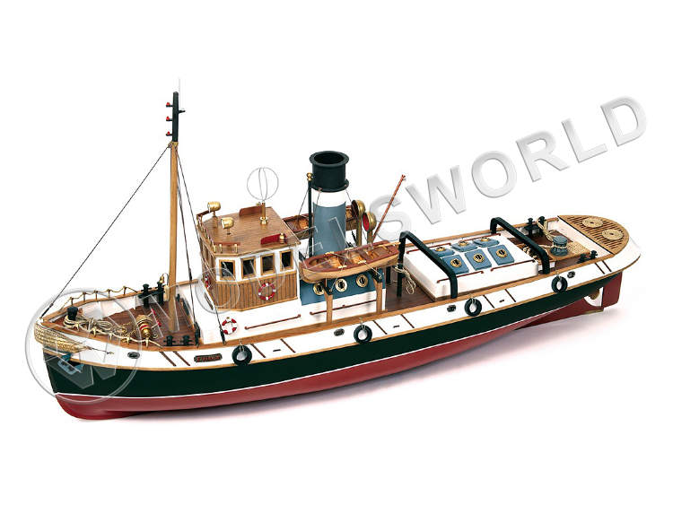 Набор для постройки модели корабля ULISES (есть возможность поставить р\у). Масштаб 1:30 Набор для постройки модели корабля ULISES (есть возможность поставить р\у). Масштаб 1:30 - фото 1