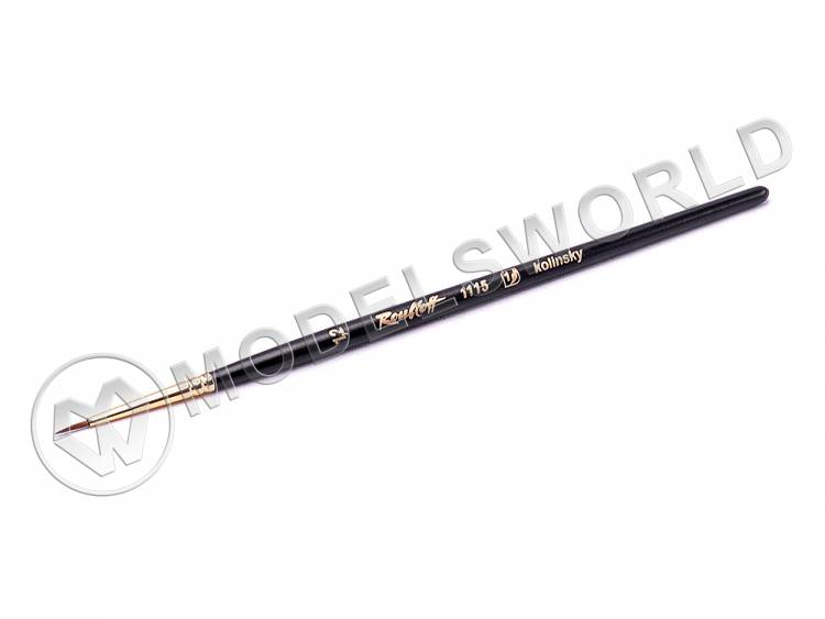 Кисть круглая Roubloff серии 1115 № 1.2, колонок Кисть круглая Roubloff серии 1115 № 1.2, колонок - фото 1