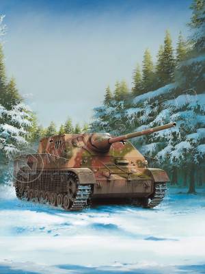 Склеиваемая пластиковая модель Немецкий танк PANZER IV / 70 (A) Sd. Kfz.162/1. Масштаб 1:35