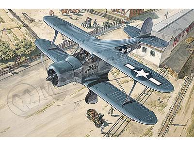 Склеиваемая пластиковая модель самолета  Beechcraft GB-2 (Traveller Mk. II). Масштаб 1:48