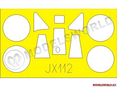 Окрасочная маска для A5M2 Claude, Special Hobby. Масштаб 1:32