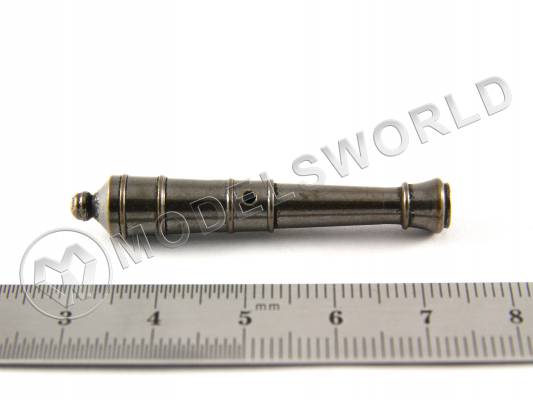 Пушка, черненая латунь, 45 мм, 2 шт