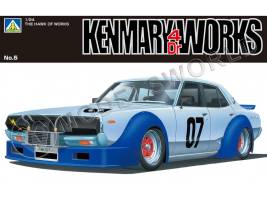Склеиваемая пластиковая модель Kenmary 4Dr Works (Nissan Skyline). Масштаб 1:24