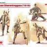Фигуры Германские штурмовые части 1918 г. Масштаб 1:35