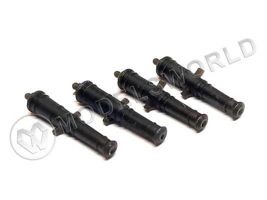 Cтвол 3ф русской пушки 19 мм MASTER KORABEL, фотополимер, 4 шт