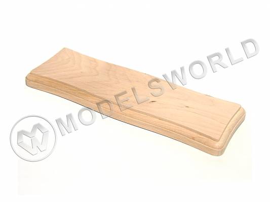 Основание фигурное 300х100 мм, ольха