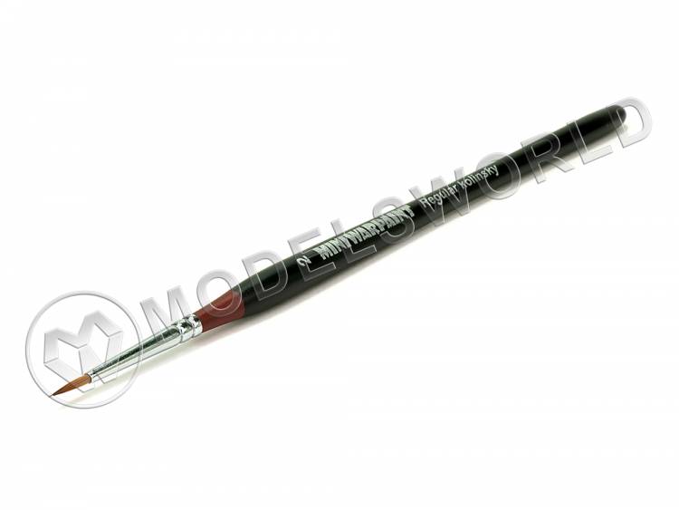 Кисть MiniWarPaint серия Regular №2 - фото 1