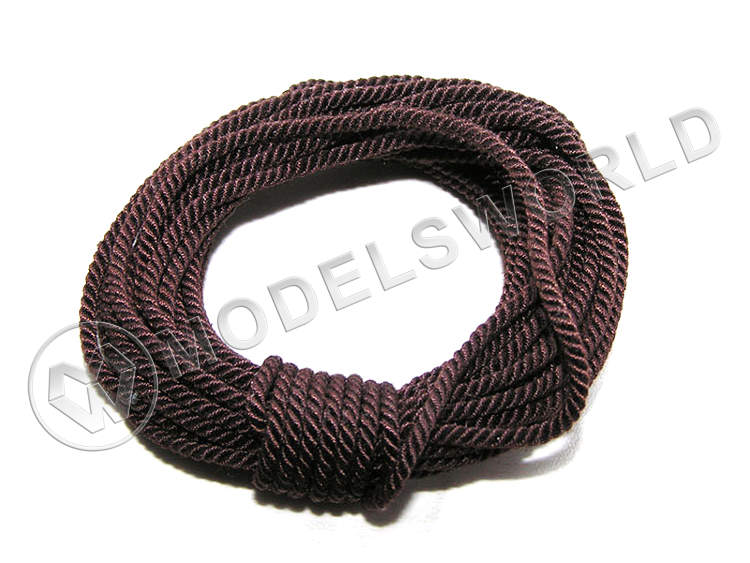 Снасть такелажная три стреньги, 42 нити, d=1.8 мм, 3 м - фото 1