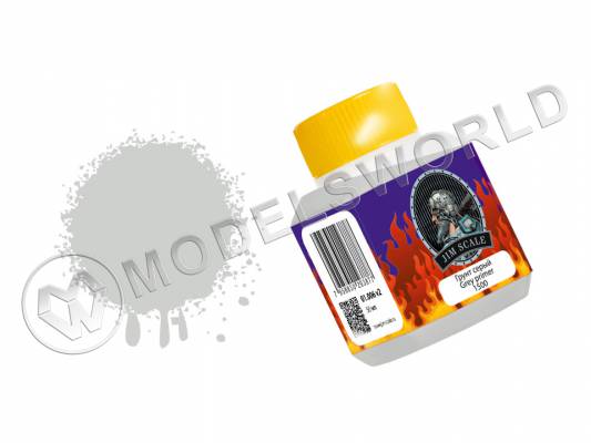 Грунт серый 1500 Grey primer Jim Scale, 50 мл