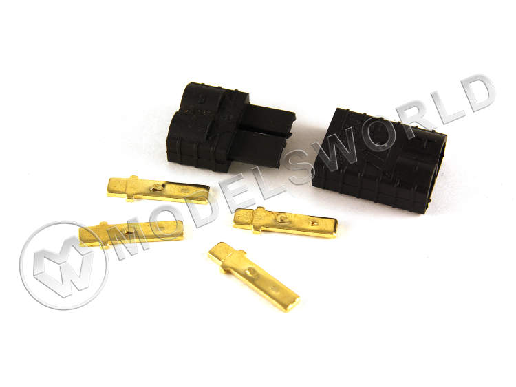 Разъём питания Traxxas (папа и мама) 4.8-16.6v 20A  - фото 1