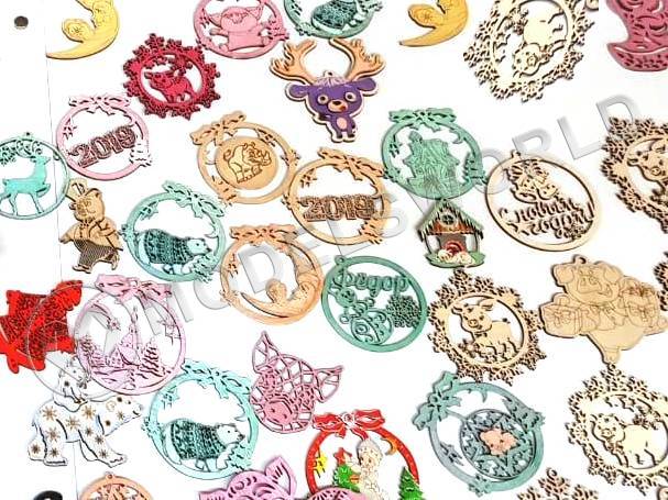 Новогодние игрушки в ассортименте, 1 шт - фото 1