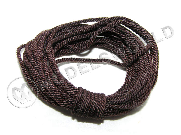 Снасть такелажная три стреньги, 30 нитей, d=1.4 мм, 3 м - фото 1