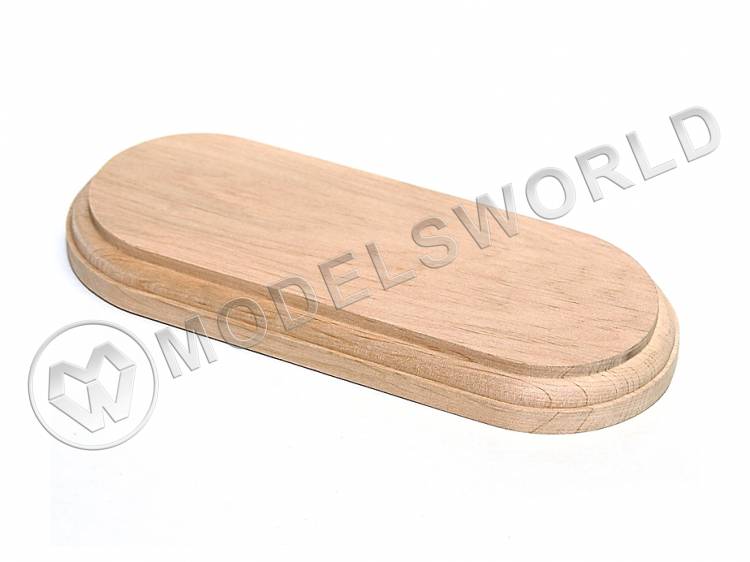 Основание овальное 210х90 мм, ольха Основание овальное 210х90 мм, ольха - фото 1