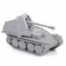 Склеиваемая пластиковая модель Немецкая самоходная артиллерийская установка Мардер III. Масштаб 1:100