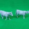 Набор фигурок "коровы" №3, 2 шт. Масштаб 1:35