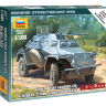 Немецкий легкий бронеавтомобиль Sd.Kfz 222. Масштаб 1:100