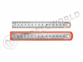 Линейка металлическая, 150 мм