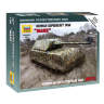 Склеиваемая пластиковая модель Немецкий сверхтяжелый танк «Маус». Масштаб 1:100