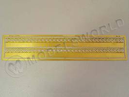 Фоторавленные балочные фермы, латунь. Масштаб H0