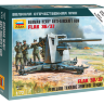 Немецкое тяжелое зенитное орудие FLAK 36/37. Масштаб 1:72