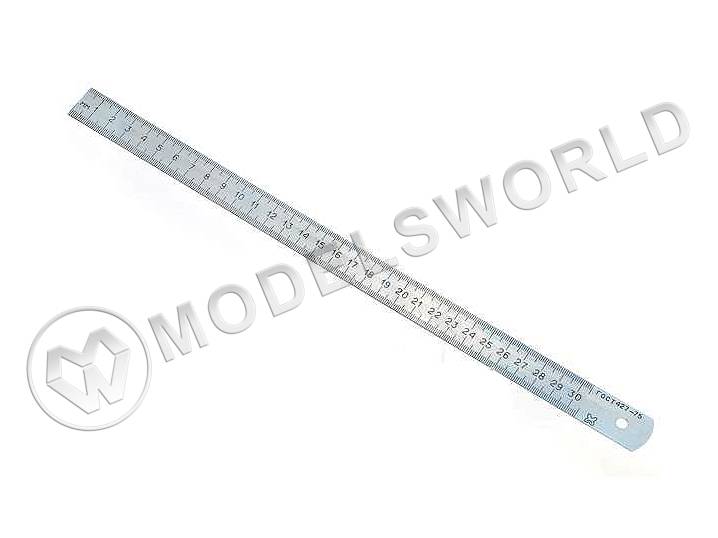 Линейка металлическая, 300 мм - фото 1