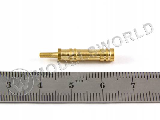 Макет пушки, латунь, 4,5x25 мм, 2 шт