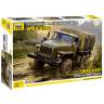 Склеиваемая пластиковая модель Российский армейский грузовик Урал-4320. Масштаб 1:72