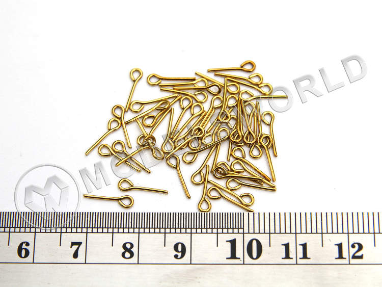 Рым, латунь, 2.2х10 мм, 10 шт - фото 1