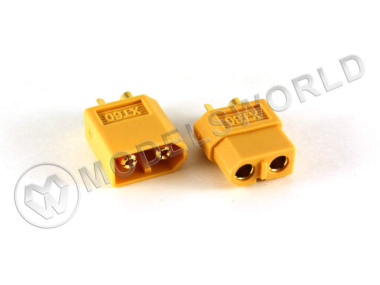 Разъем XT60 комплект папа+мама - фото 1