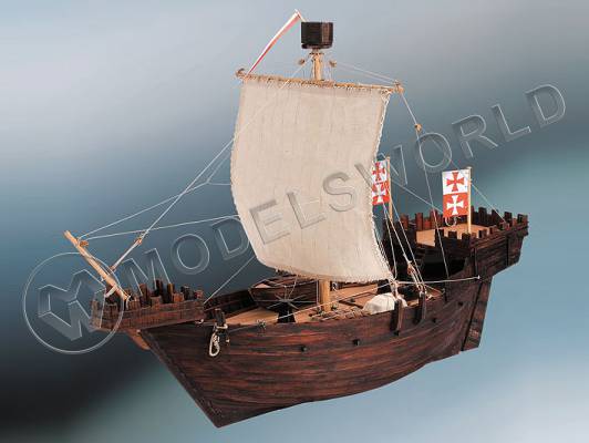 Набор для постройки модели корабля HANSE KOGGE. Масштаб 1:72