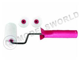 Валик поролоновый + 2 шубки, 65 мм