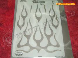 Трафарет "OL' SCHOOL" (Flame-O-Rama by Craig Fraser)