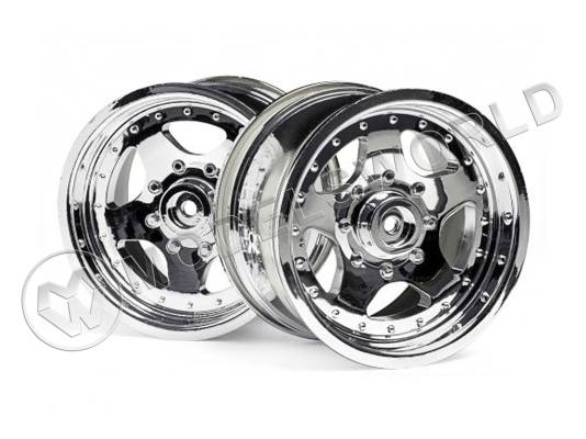 Диски трак 1/10 - AR5 CHROME (83x56 мм), 2 шт