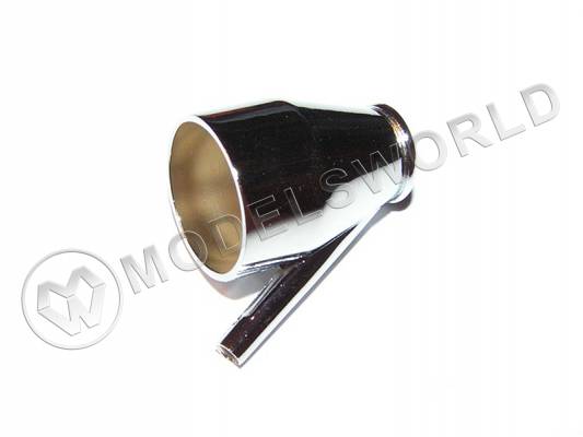 Емкость без крышки, 5 мл, трубка 60 градусов, металл