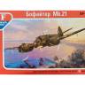 Склеиваемая пластиковая модель Тяжелый истребитель Бофайтер Mk.21. Масштаб 1:72