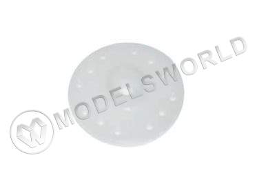 Круглая качалка для микро сервомашинки Futaba S3103 и S3107. - фото 1