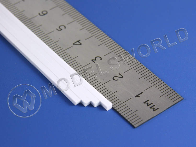 Полоска пластиковая 1.5х2.0 мм, 10 шт - фото 1
