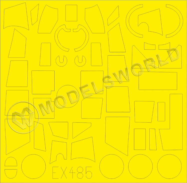 Окрасочная маска 1:48 для Do 215B-5 Nightfighter, ICM - фото 1