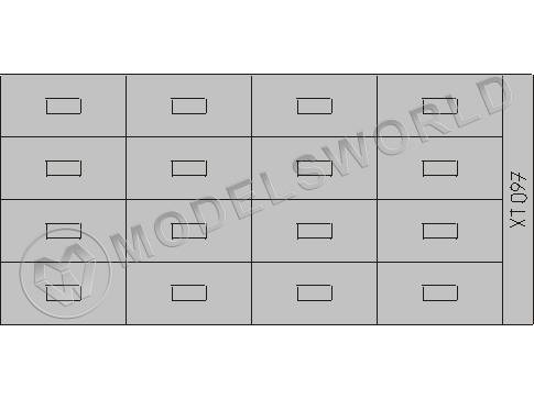 Окрасочная маска Leopold railroad tie, Dragon. Масштаб 1:35