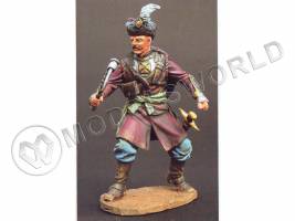 Фигура Лиссовский казачий офицер 17 век, 90 мм