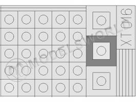 Окрасочная маска  Bridge Sings. Масштаб 1:35