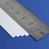 Полоска пластиковая для масштаба HO, 0.6х3.4 мм, 10 шт