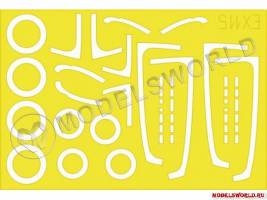 Окрасочная маска для F-18E, Revell. Масштаб 1:48