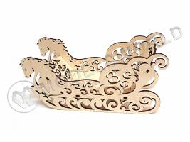 Конфетница "Сани-Кони". Набор для сборки